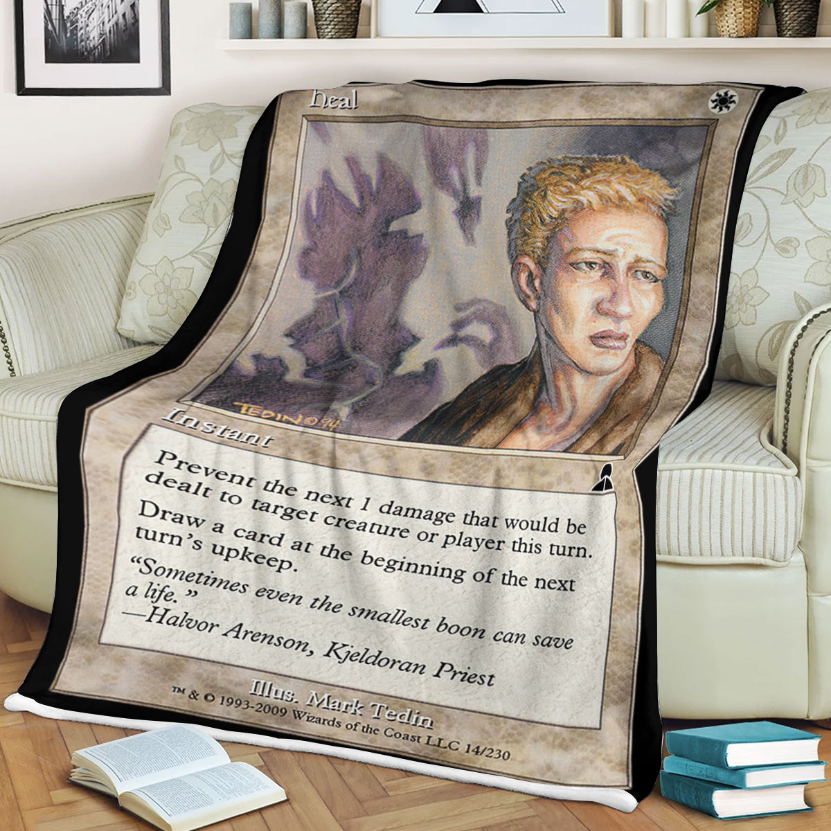 Magic The Gathering Heal Sherpa Blanket Magic The Gathering Heal Sherpa Blanket