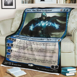 Magic The Gathering Jace The Mind Sculptor Blanket