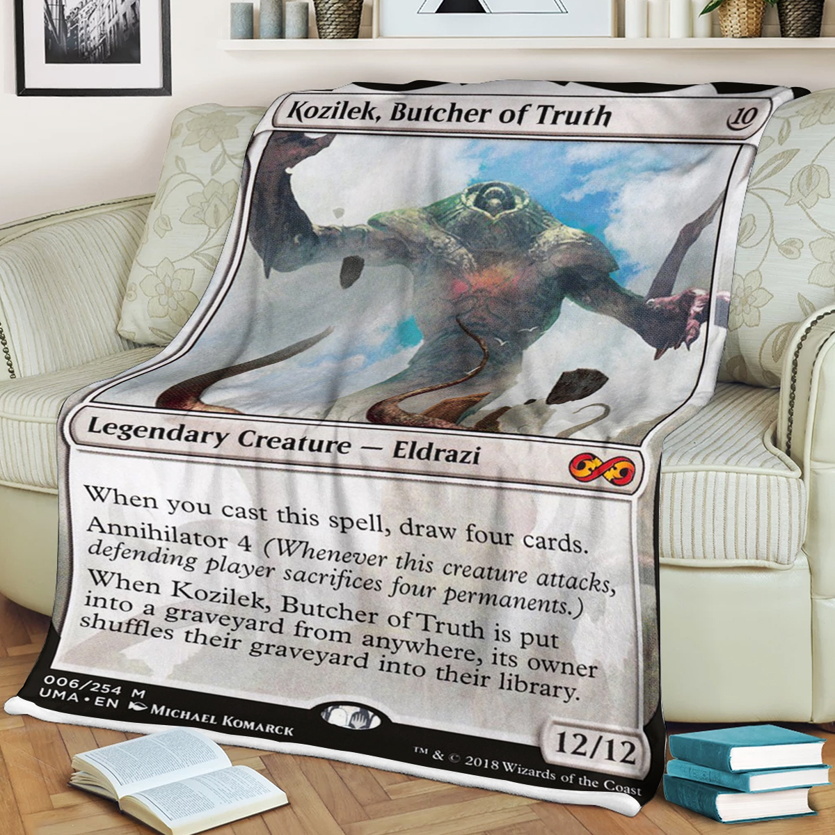 Magic The Gathering Kozilek Butcher Of Truth Blanket Magic The Gathering Kozilek Butcher Of Truth Blanket