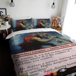 Magic The Gathering Krenko Mob Boss Blanket