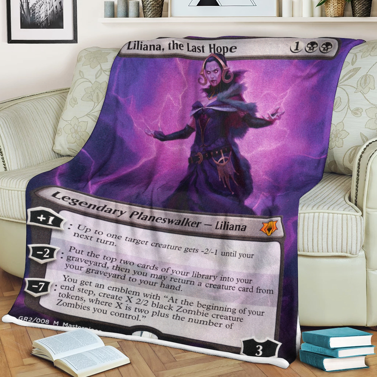 Magic The Gathering Liliana The Last Hope Blanket Magic The Gathering Liliana The Last Hope Blanket