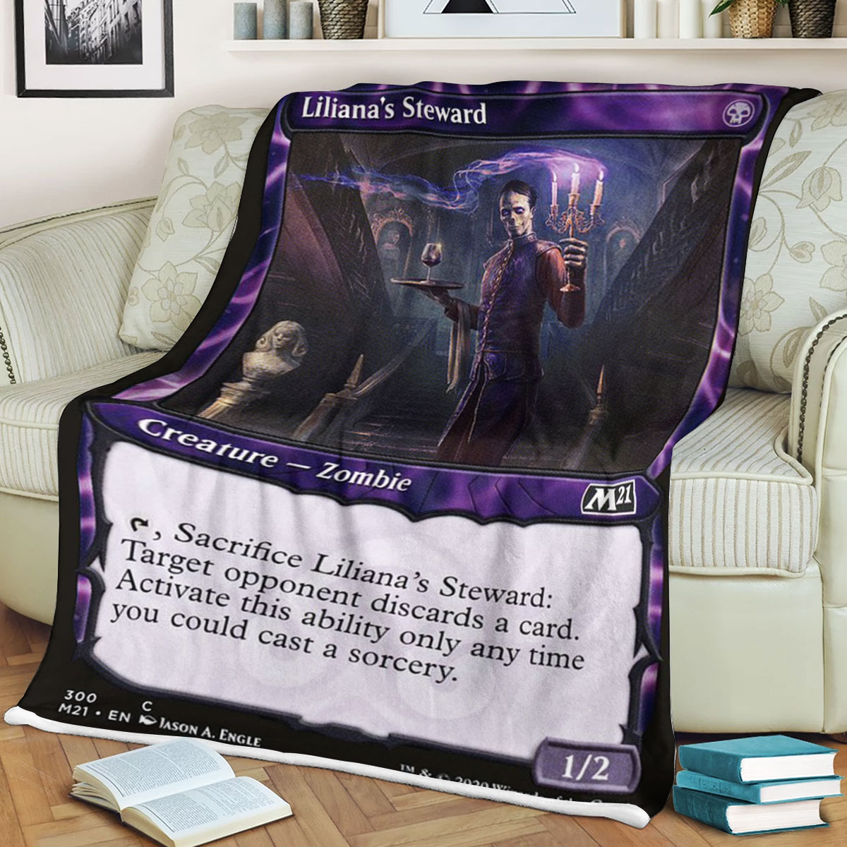 Magic The Gathering M21 300 Liliana S Steward Blanket Magic The Gathering M21 300 Liliana S Steward Blanket