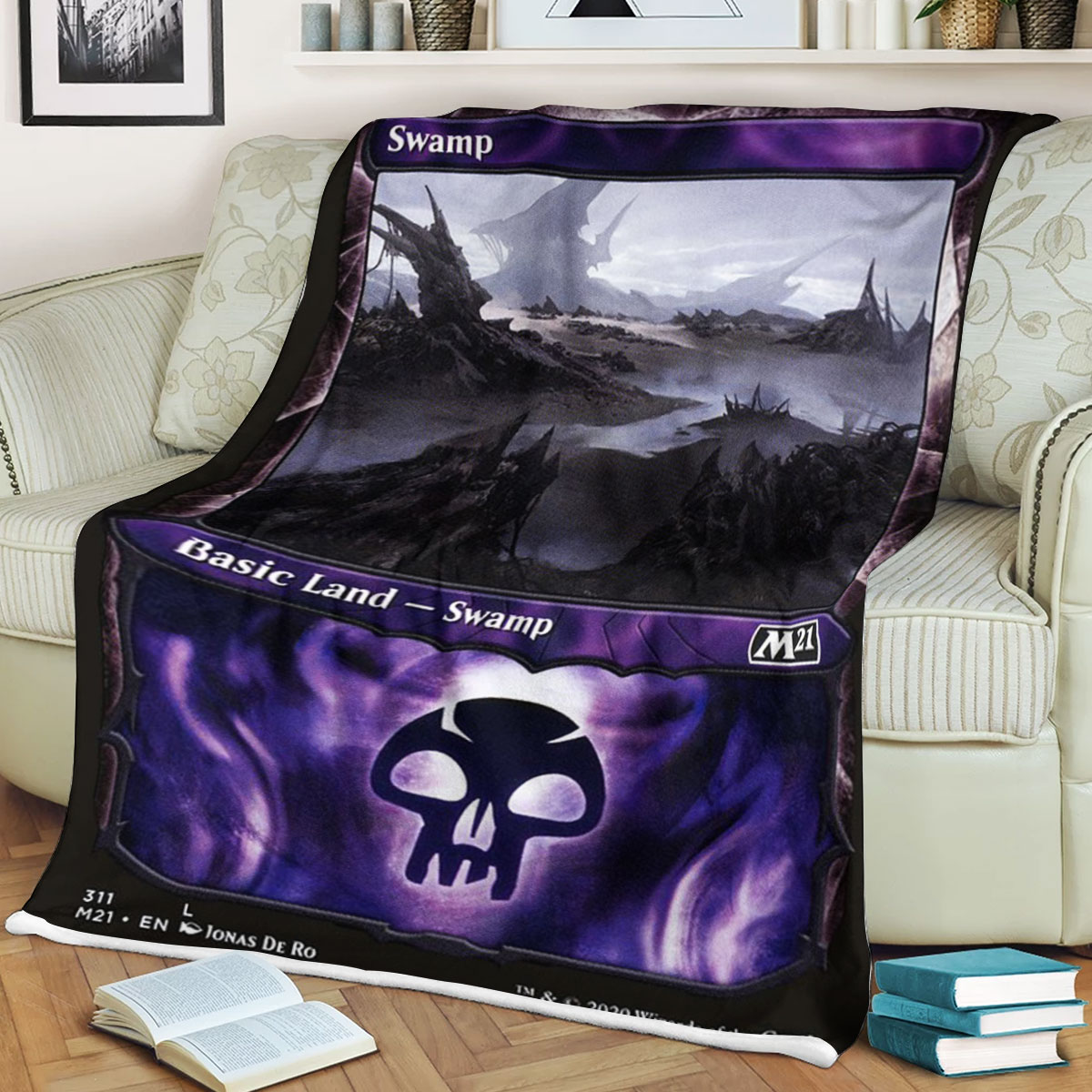 Magic The Gathering M21 311 Swamp Blanket 2 Magic The Gathering M21 311 Swamp Blanket 2