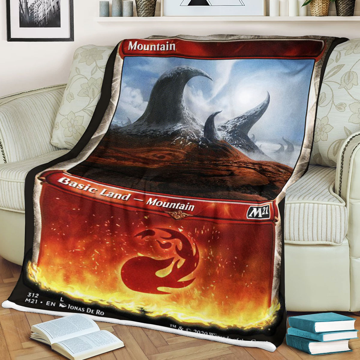 Magic The Gathering M21 312 Mountain Blanket 2 Magic The Gathering M21 312 Mountain Blanket 2