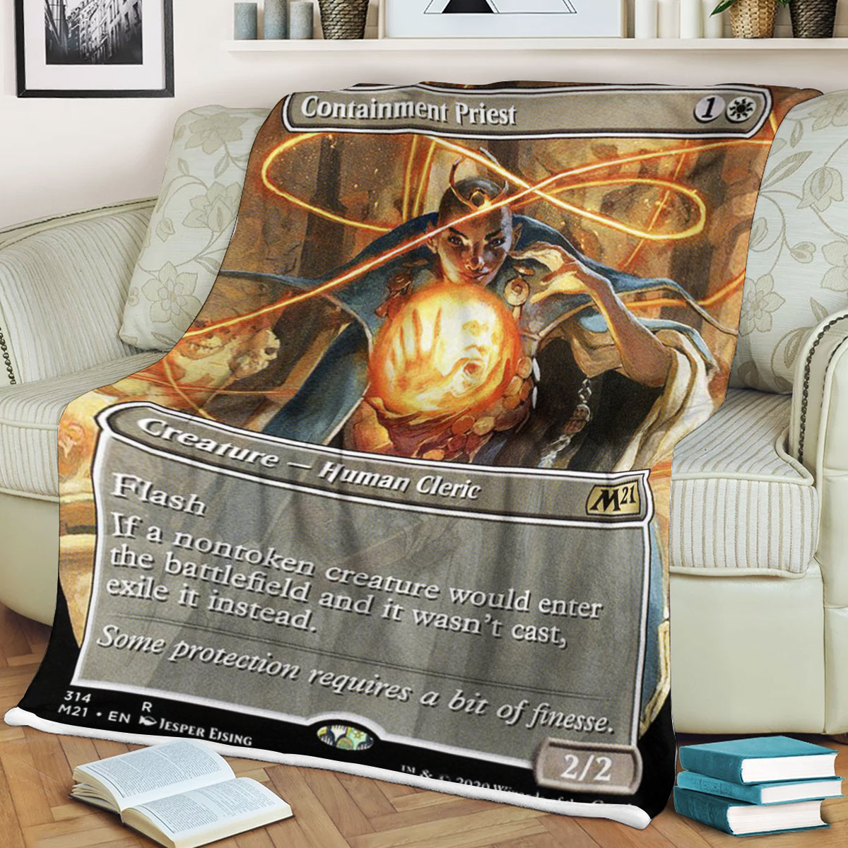 Magic The Gathering M21 314 Containment Priest Blanket 2 Magic The Gathering M21 314 Containment Priest Blanket 2