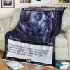 Magic The Gathering M21 360 Peer Into The Abyss Blanket