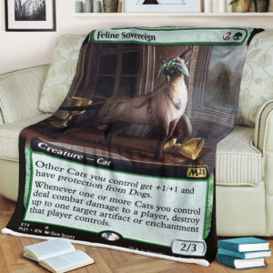 Magic The Gathering M21 374 Feline Sovereign Blanket
