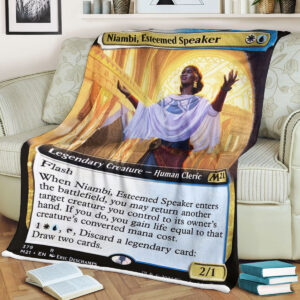 Magic The Gathering M21 379 Niambi Esteemed Speaker Blanket