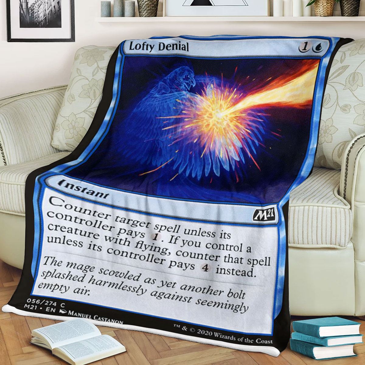 Magic The Gathering M21 56 Lofty Denial Blanket 2 Magic The Gathering M21 56 Lofty Denial Blanket 2