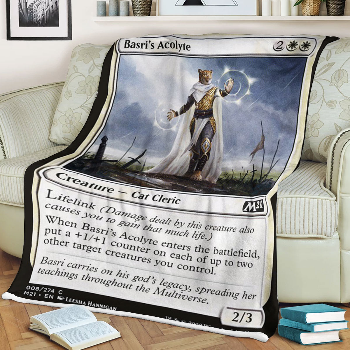 Magic The Gathering M21 8 Basri S Acolyte Blanket Magic The Gathering M21 8 Basri S Acolyte Blanket