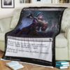 Magic The Gathering Macabre Waltz Sherpa Blanket