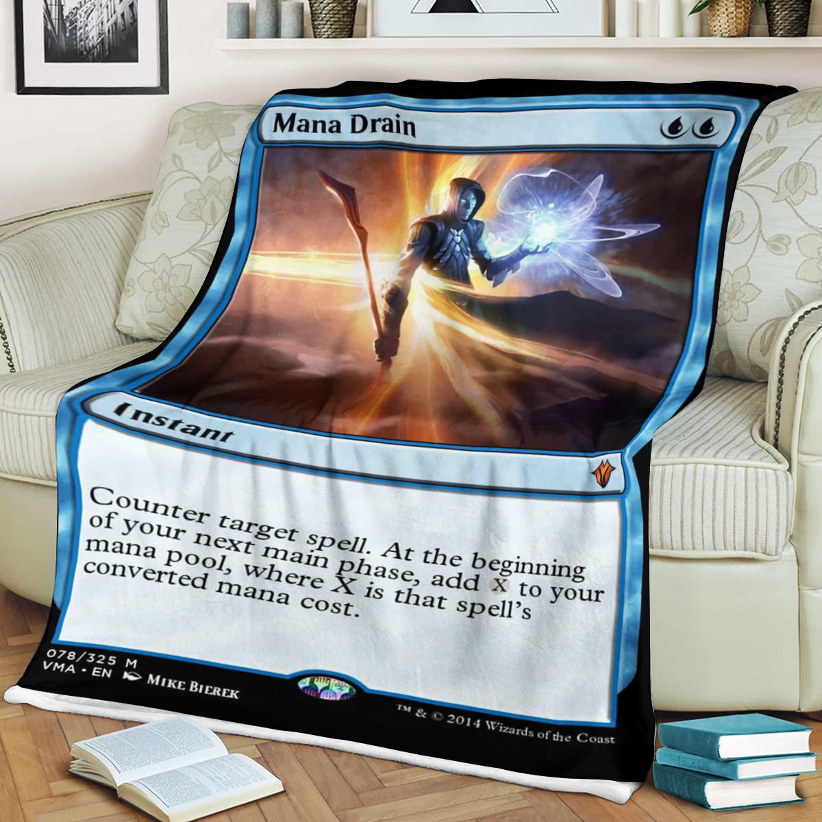 Magic The Gathering Mana Drain Blanket Magic The Gathering Mana Drain Blanket