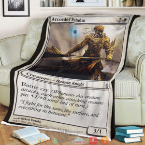 Magic The Gathering Mbs 1 Accorder Paladin Blanket