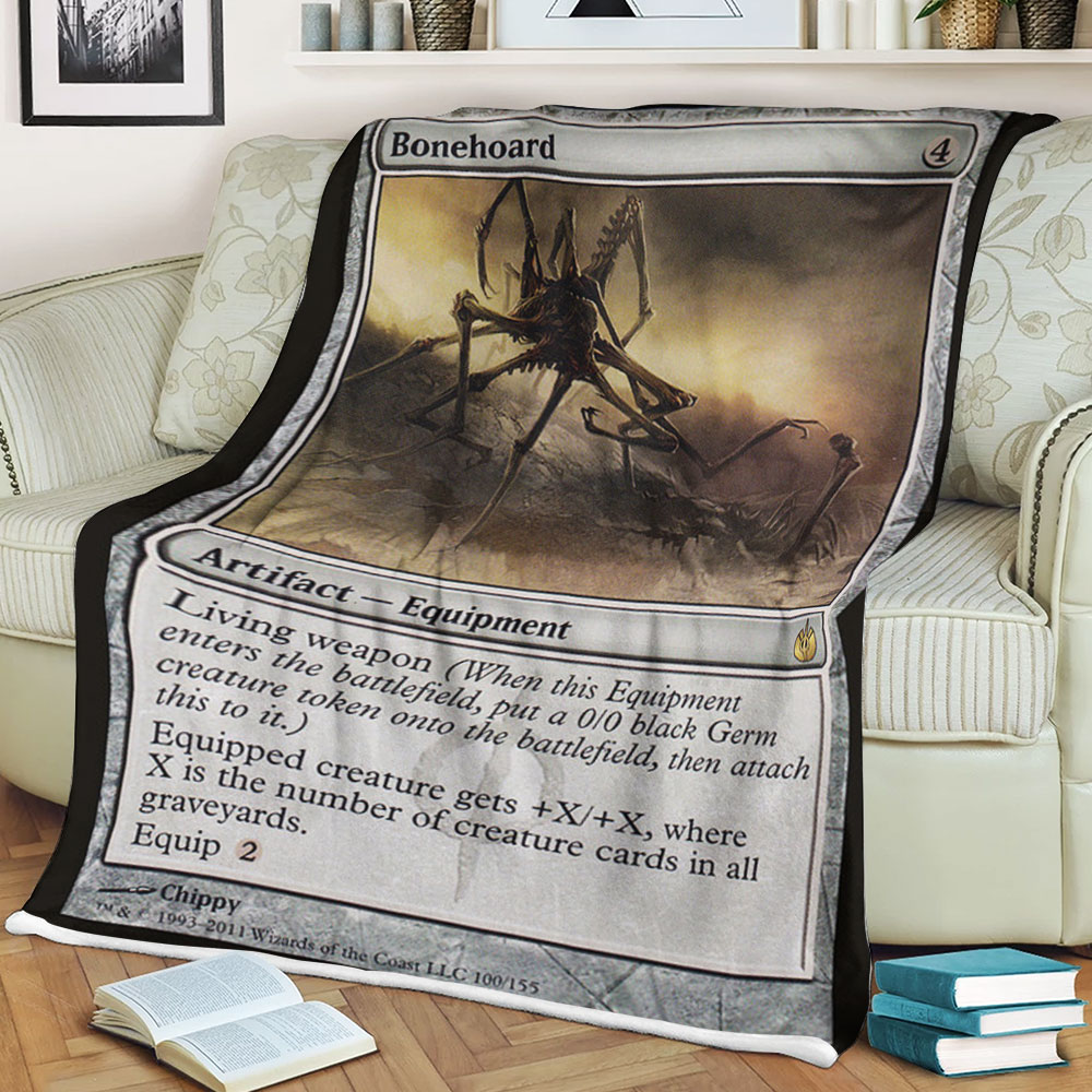 Magic The Gathering Mbs 100 Bonehoard Blanket Magic The Gathering Mbs 100 Bonehoard Blanket