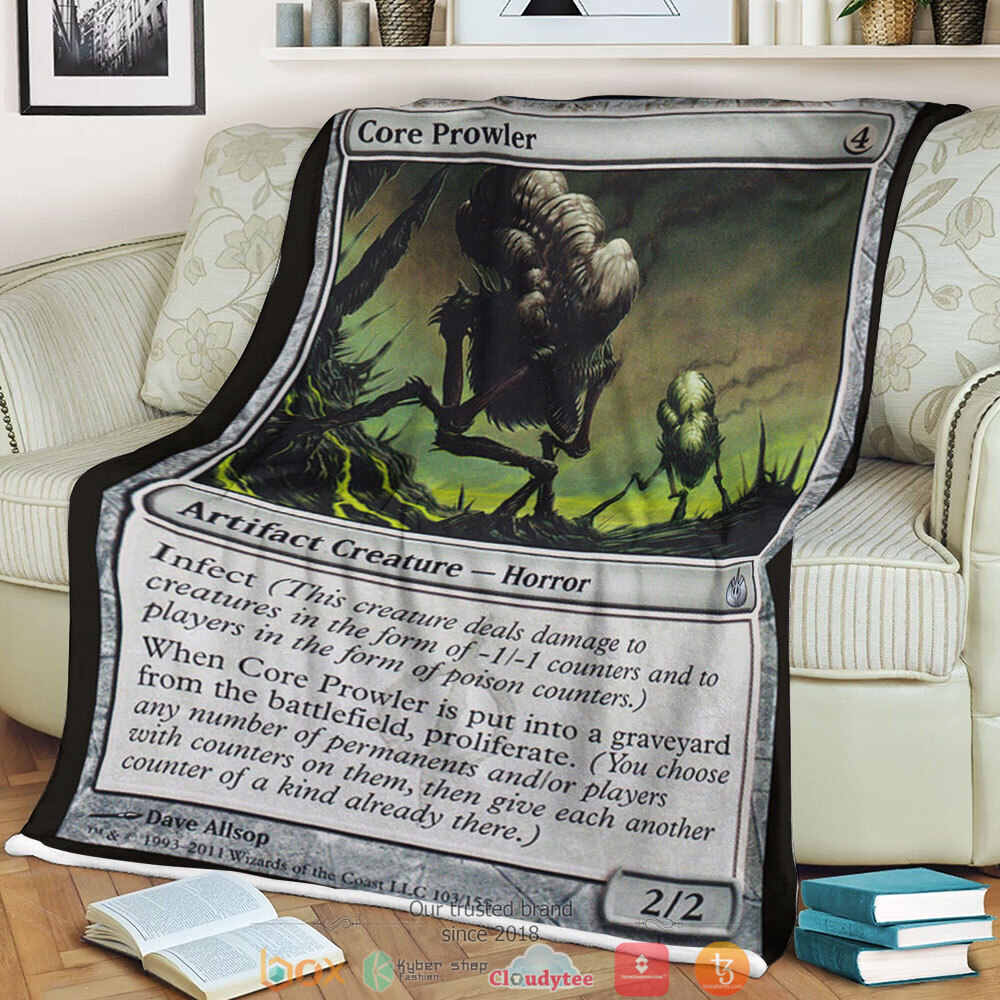 Magic The Gathering Mbs 103 Core Prowler Blanket Magic The Gathering Mbs 103 Core Prowler Blanket