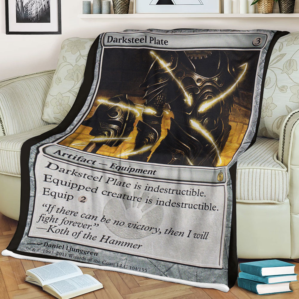 Magic The Gathering Mbs 104 Darksteel Plate Blanket Magic The Gathering Mbs 104 Darksteel Plate Blanket