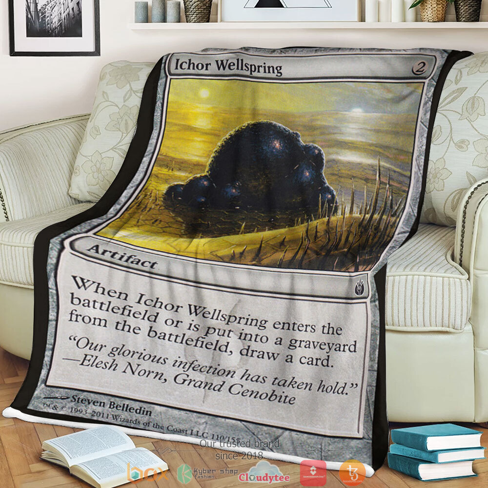 Magic The Gathering Mbs 110 Ichor Wellspring Blanket Magic The Gathering Mbs 110 Ichor Wellspring Blanket