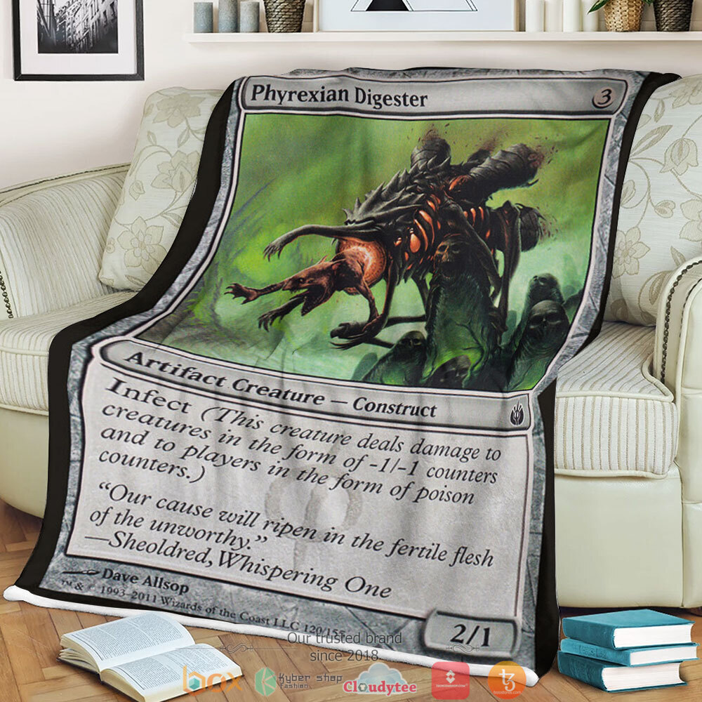 Magic The Gathering Mbs 120 Phyrexian Digester Blanket Magic The Gathering Mbs 120 Phyrexian Digester Blanket