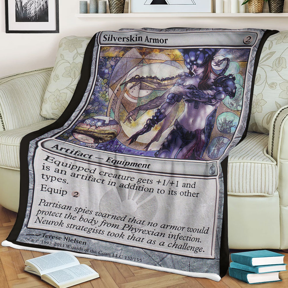 Magic The Gathering Mbs 132 Silverskin Armor Blanket Magic The Gathering Mbs 132 Silverskin Armor Blanket