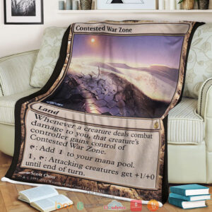 Magic The Gathering Mbs 144 Contested War Zone Blanket