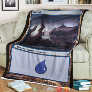 Magic The Gathering Mbs 148 Island Blanket