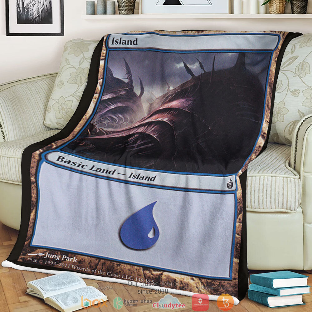 Magic The Gathering Mbs 149 Island Blanket Magic The Gathering Mbs 149 Island Blanket