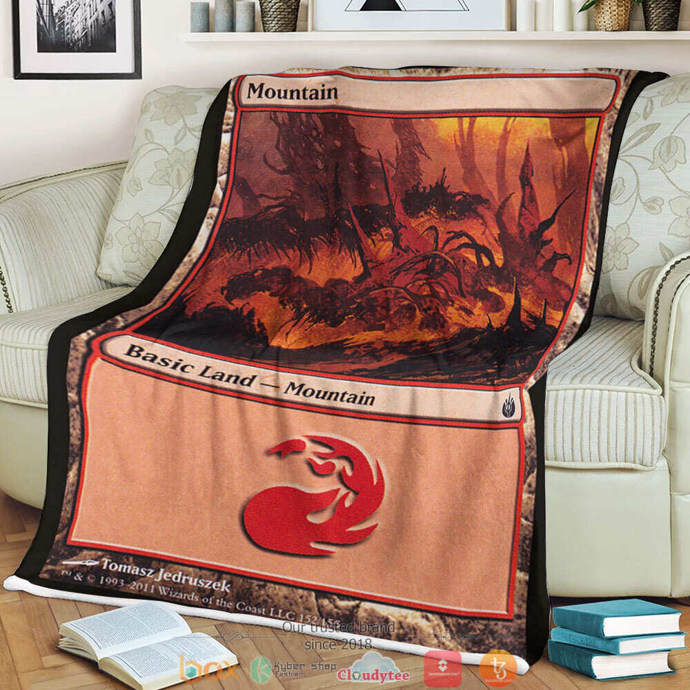 Magic The Gathering Mbs 152 Mountain Blanket Magic The Gathering Mbs 152 Mountain Blanket