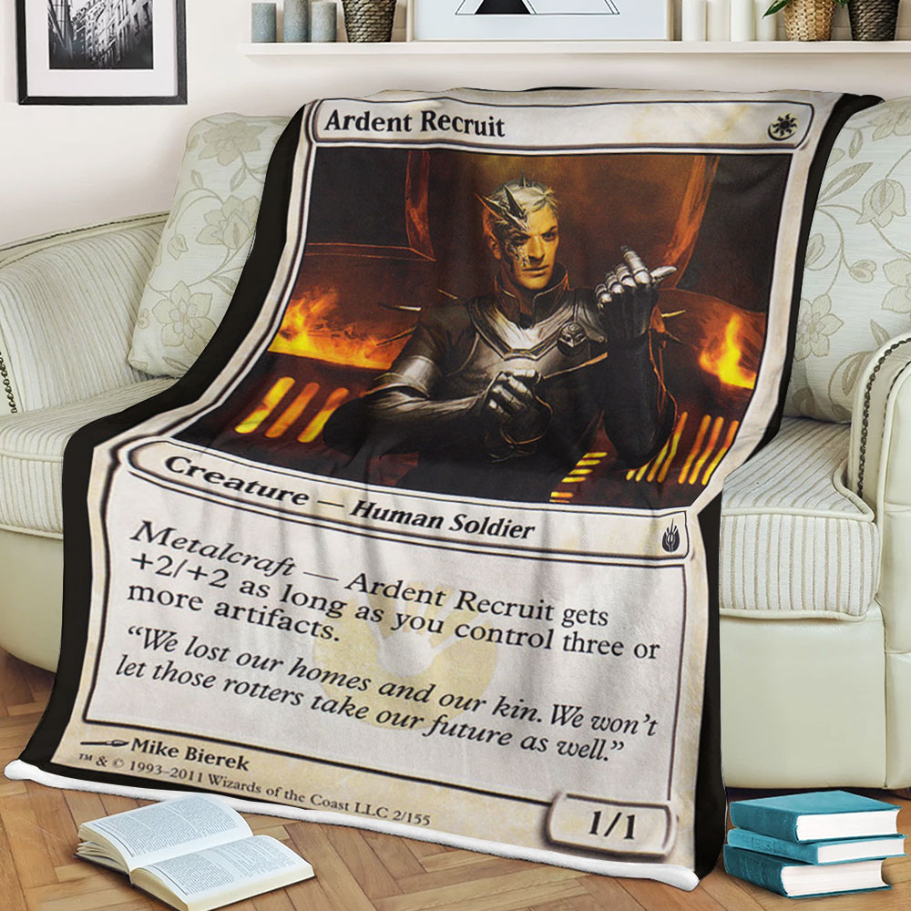 Magic The Gathering Mbs 2 Ardent Recruit Blanket Magic The Gathering Mbs 2 Ardent Recruit Blanket