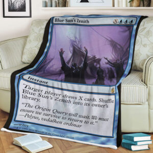 Magic The Gathering Mbs 20 Blue Sun S Zenith Blanket