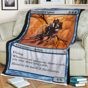Magic The Gathering Mbs 21 Consecrated Sphinx Blanket