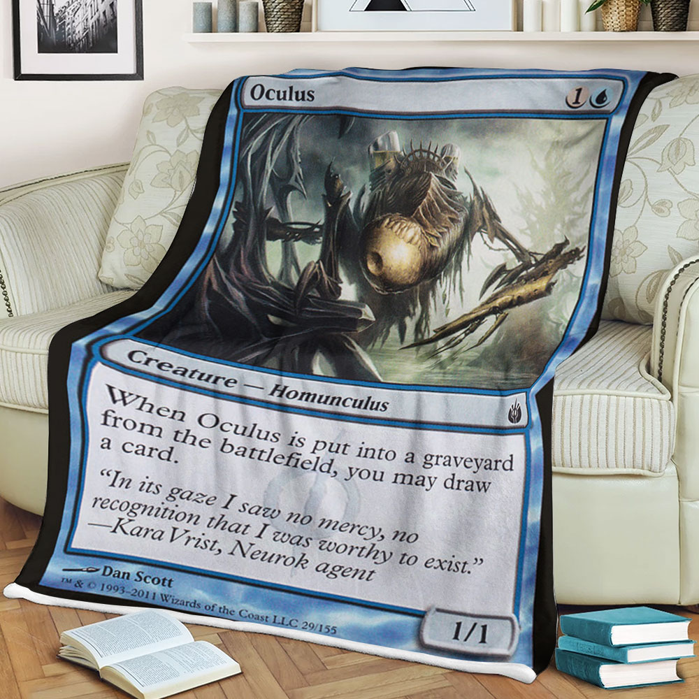 Magic The Gathering Mbs 29 Oculus Blanket Magic The Gathering Mbs 29 Oculus Blanket