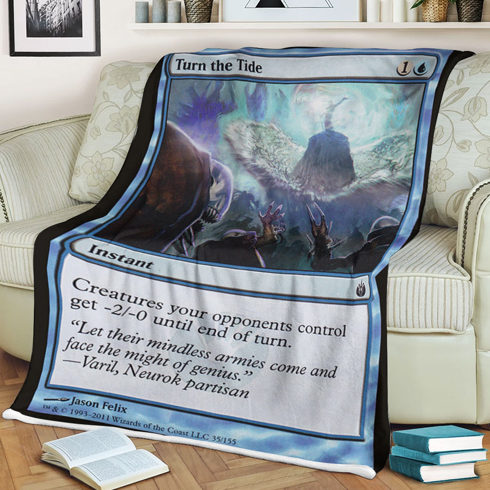 Magic The Gathering Mbs 35 Turn The Tide Blanket Magic The Gathering Mbs 35 Turn The Tide Blanket
