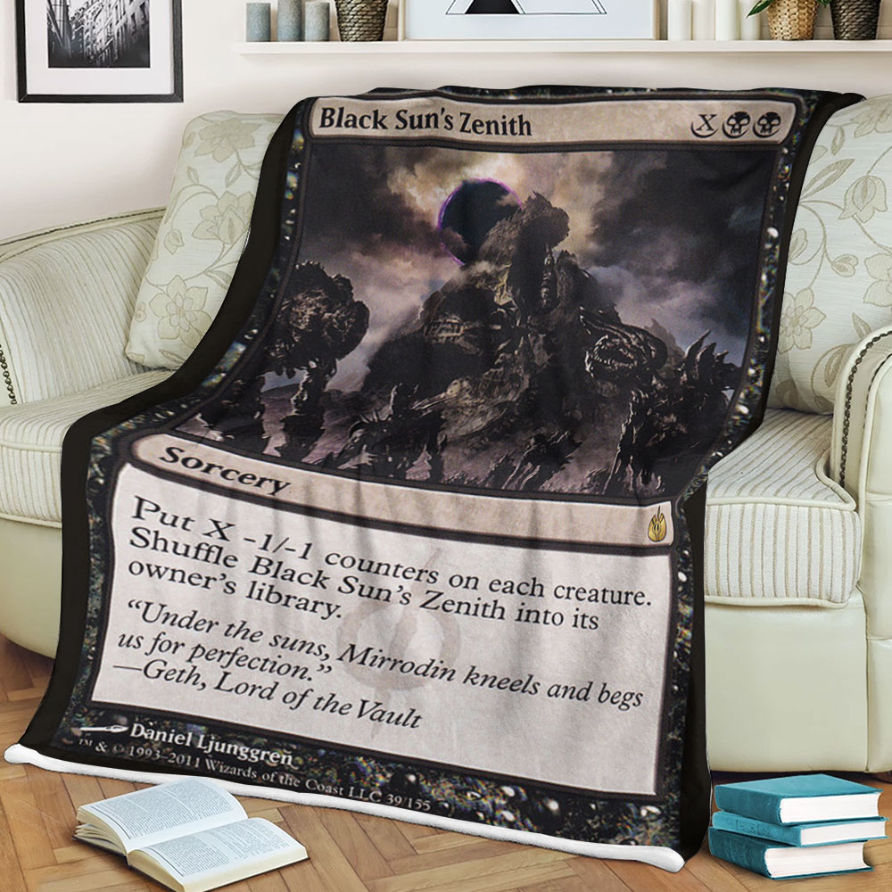 Magic The Gathering Mbs 39 Black Sun S Zenith Blanket Magic The Gathering Mbs 39 Black Sun S Zenith Blanket