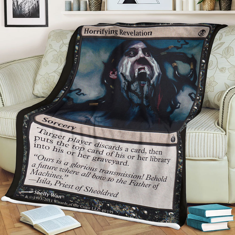 Magic The Gathering Mbs 45 Horrifying Revelation Blanket Magic The Gathering Mbs 45 Horrifying Revelation Blanket