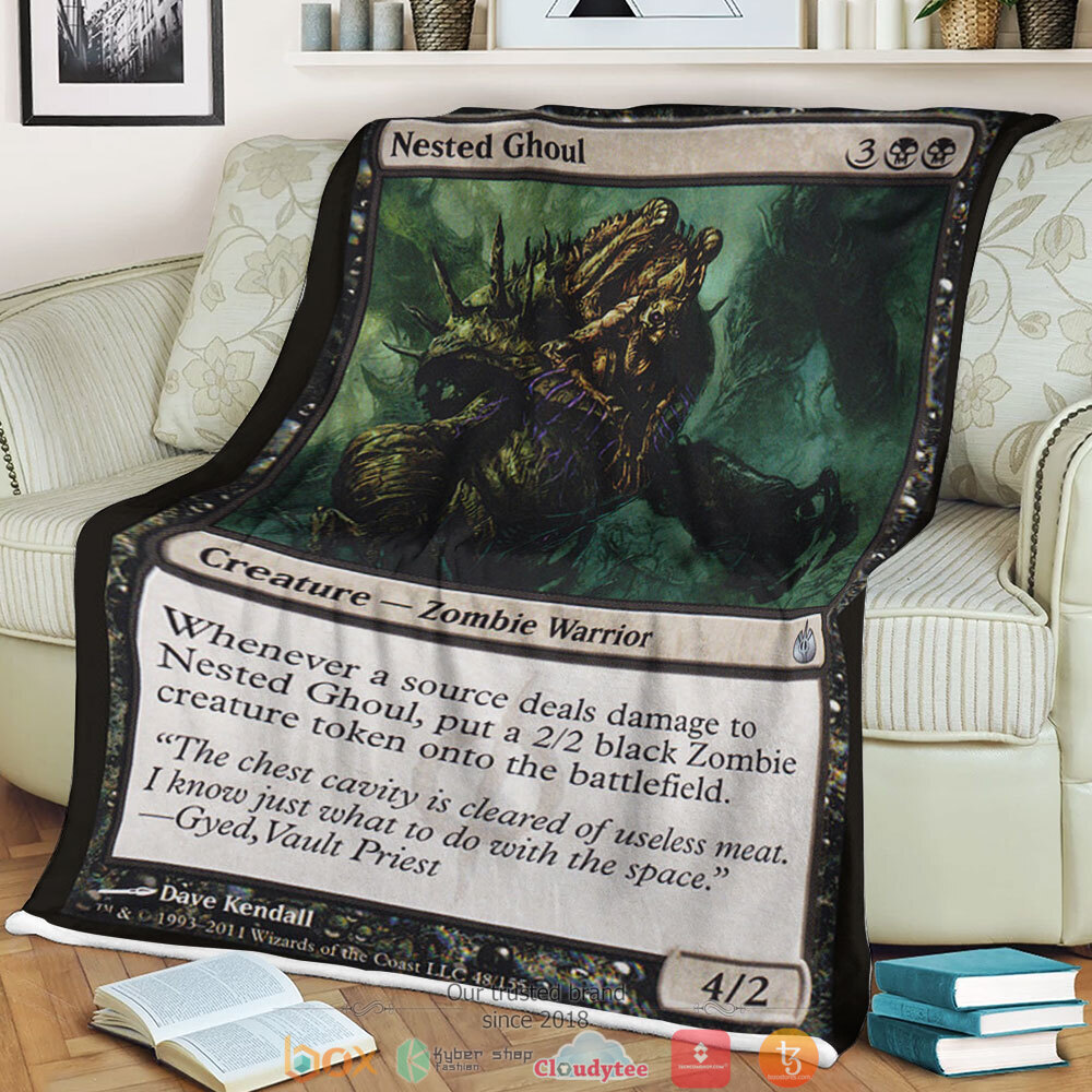 Magic The Gathering Mbs 48 Nested Ghoul Blanket Magic The Gathering Mbs 48 Nested Ghoul Blanket
