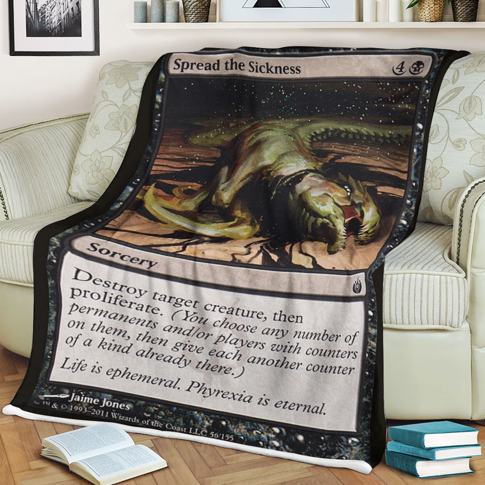 Magic The Gathering Mbs 56 Spread The Sickness Blanket Magic The Gathering Mbs 56 Spread The Sickness Blanket