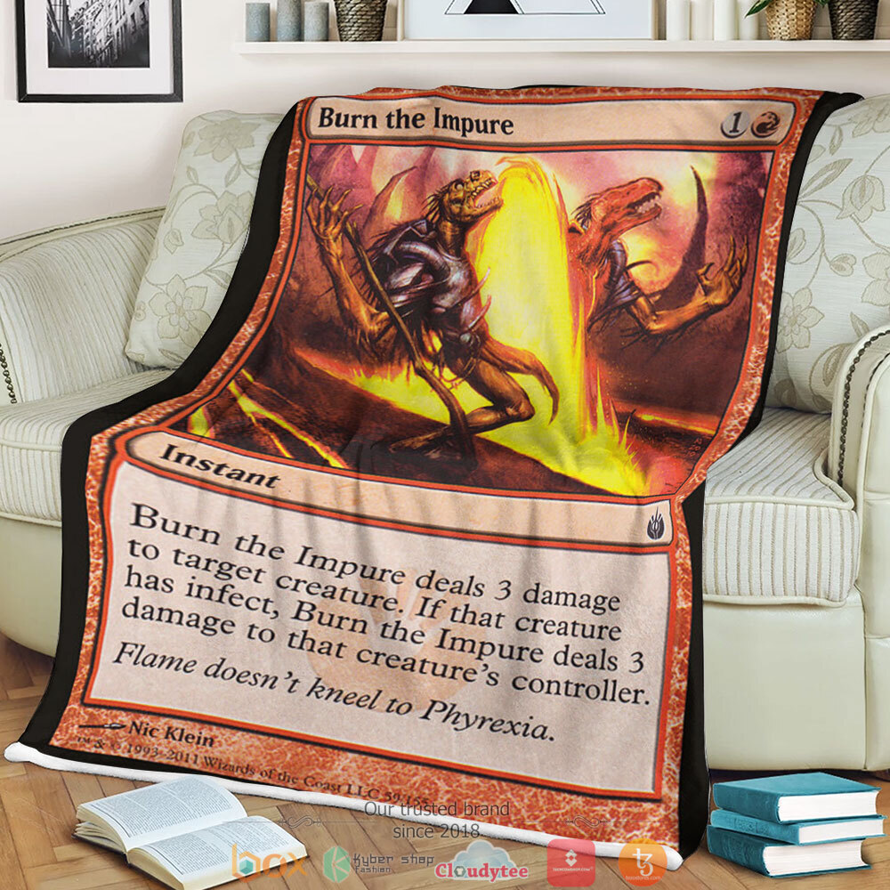 Magic The Gathering Mbs 59 Burn The Impure Blanket Magic The Gathering Mbs 59 Burn The Impure Blanket