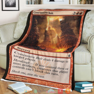 Magic The Gathering Mbs 60 Concussive Bolt Blanket