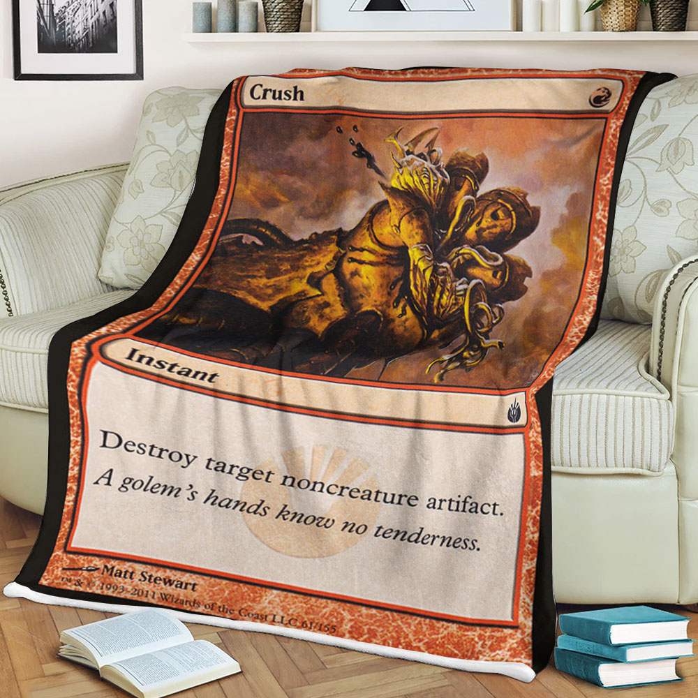 Magic The Gathering Mbs 61 Crush Blanket Magic The Gathering Mbs 61 Crush Blanket
