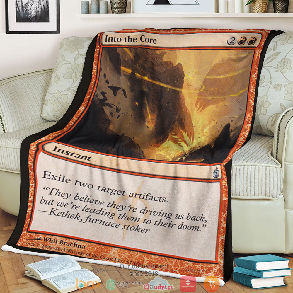 Magic The Gathering Mbs 67 Into The Core Blanket Magic The Gathering Mbs 67 Into The Core Blanket