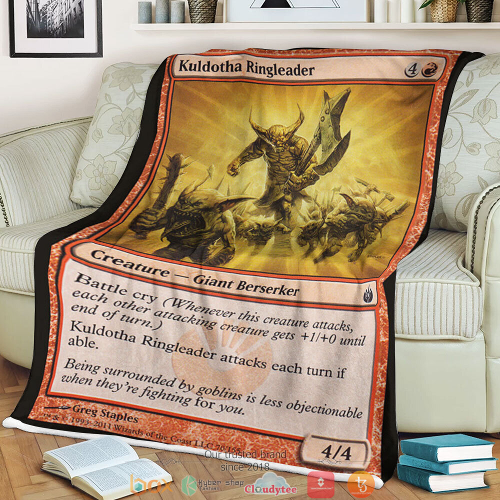 Magic The Gathering Mbs 70 Kuldotha Ringleader Blanket Magic The Gathering Mbs 70 Kuldotha Ringleader Blanket