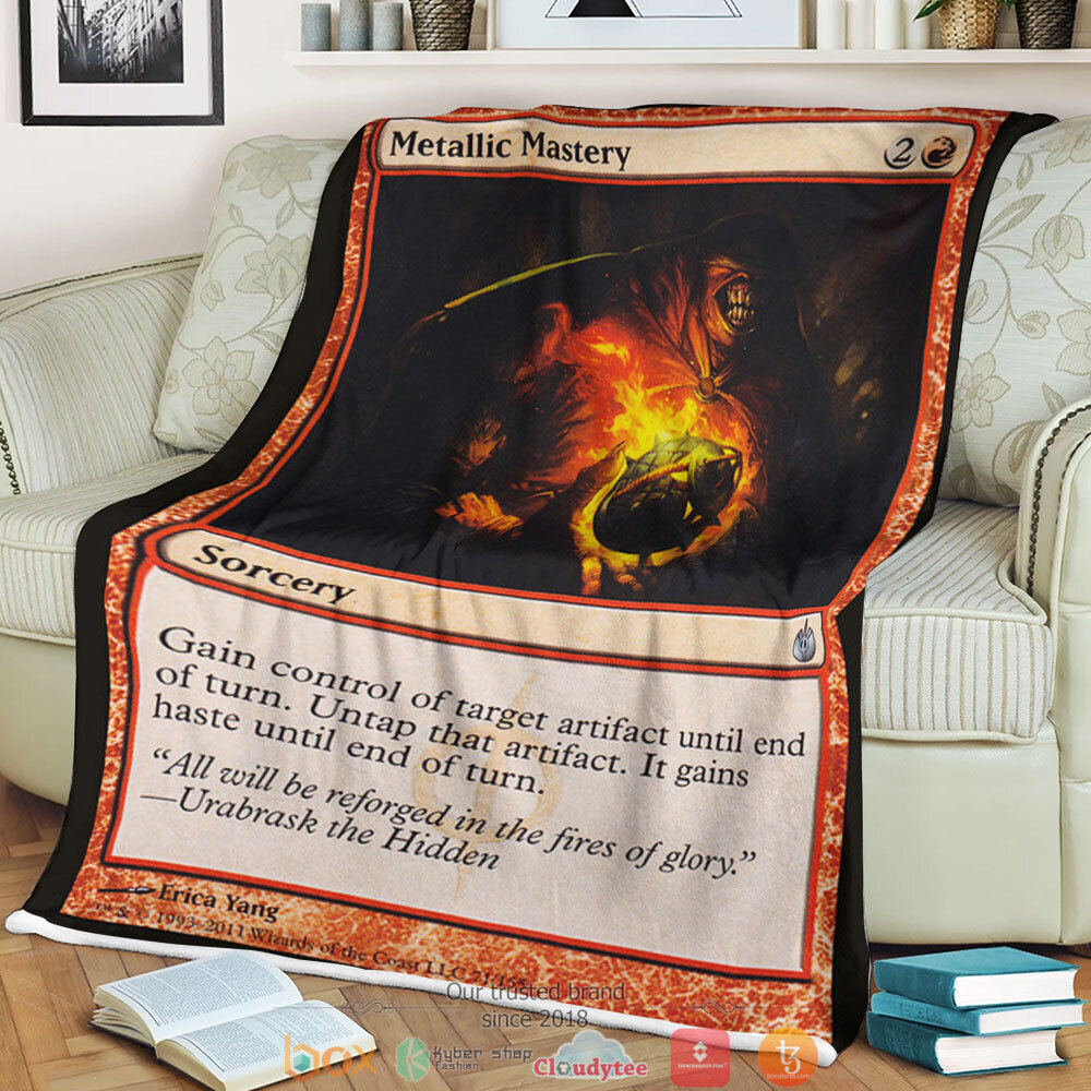 Magic The Gathering Mbs 71 Metallic Mastery Blanket Magic The Gathering Mbs 71 Metallic Mastery Blanket