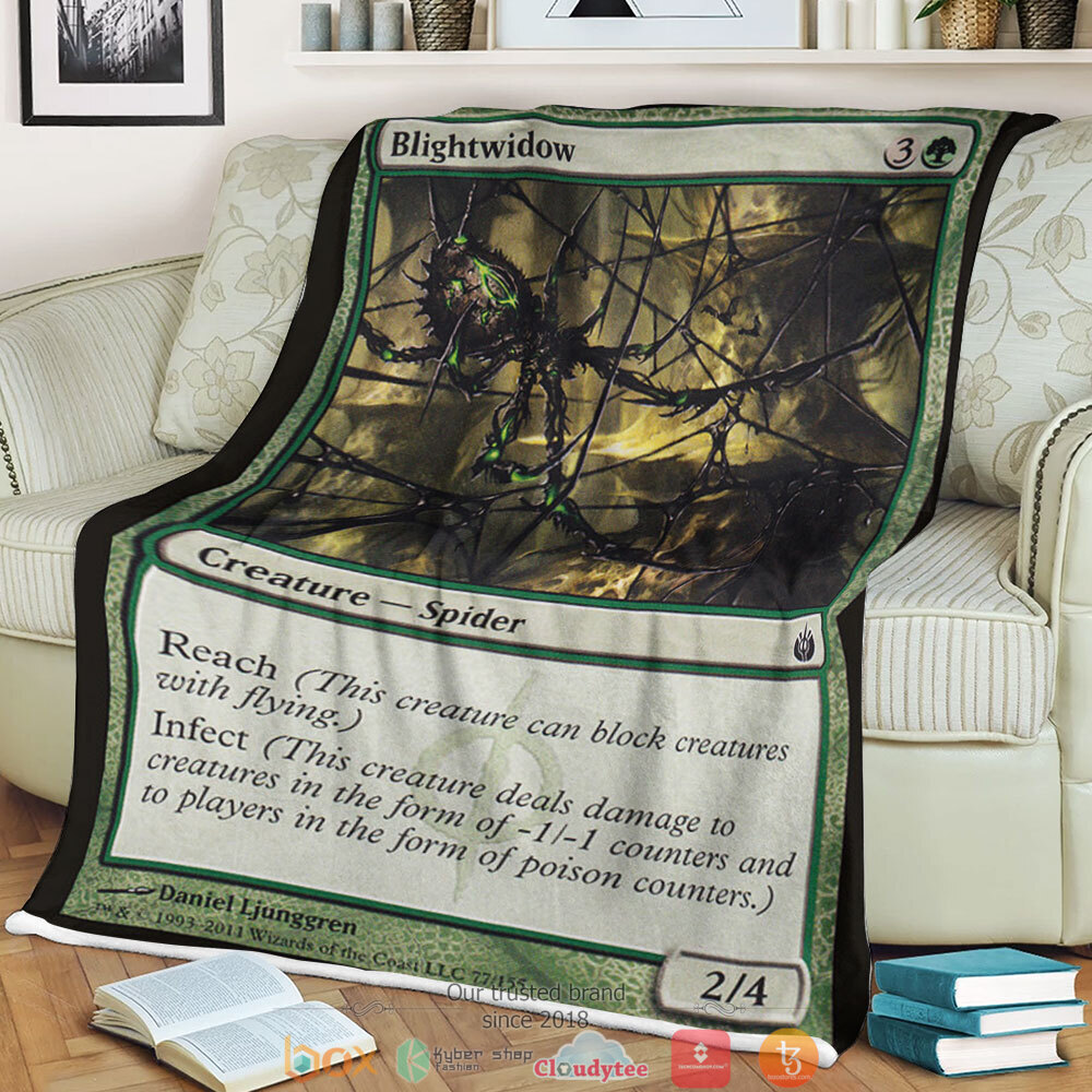 Magic The Gathering Mbs 77 Blightwidow Blanket Magic The Gathering Mbs 77 Blightwidow Blanket