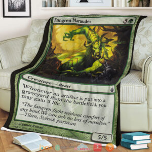 Magic The Gathering Mbs 79 Fangren Marauder Blanket