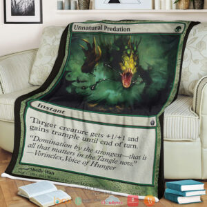 Magic The Gathering Mbs 93 Unnatural Predation Blanket