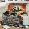 Magic The Gathering Mechagodzilla Battle Fortress Blanket