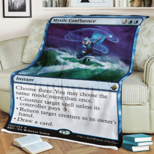 Magic The Gathering Mystic Confluence Blanket