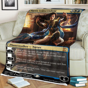 Magic The Gathering Narset Transcendent Blanket