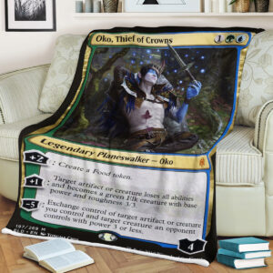 Magic The Gathering Oko Thief Of Crowns Soft Blanket