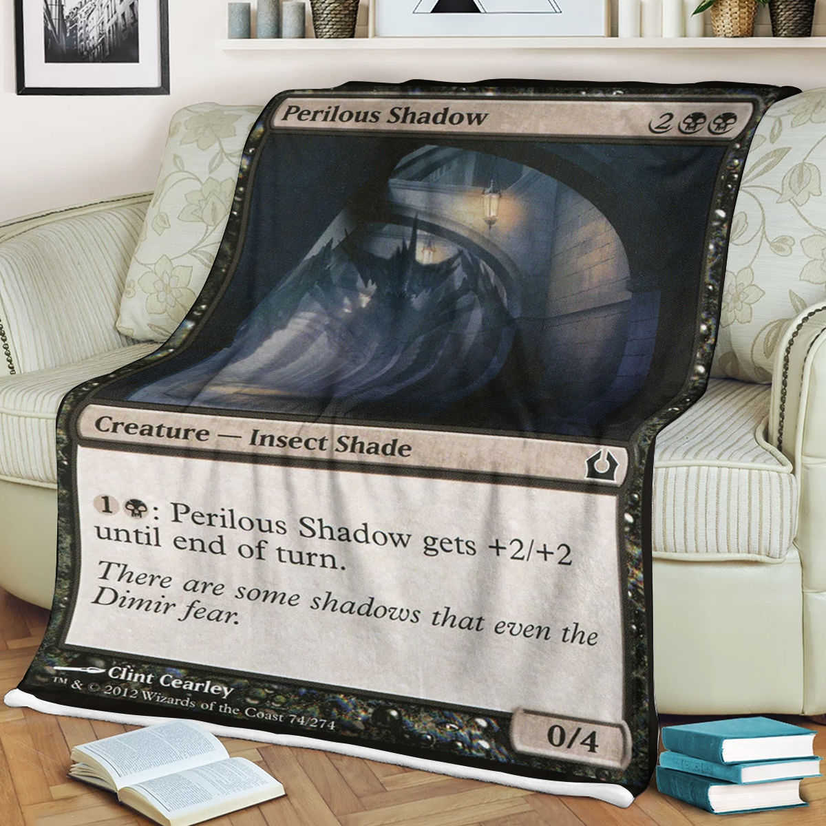 Magic The Gathering Perilous Shadow Blanket Magic The Gathering Perilous Shadow Blanket